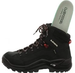 Lowa Renegade Mid Men GTX Black/red -Sportschuhe Geschäft 021116 6